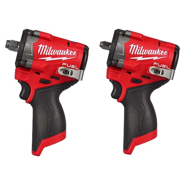 Milwaukee M12 FUEL 12V Li-Ion Brushless Cordless Stubby 1/2 in