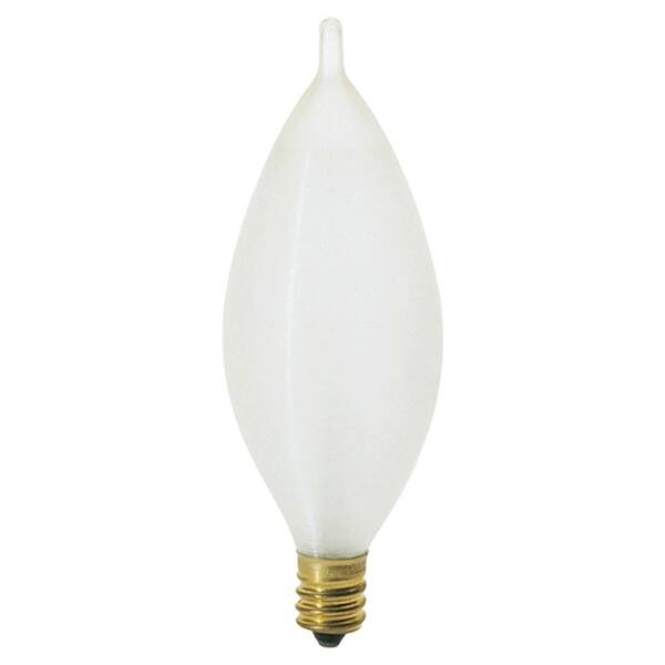 Illumine 60-Watt Incandescent C11 Light Bulb (12-Pack)