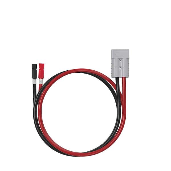 Renogy 5 ft. 6AWG Anderson Adapter Cable PP75SB120, Connect REGO Charge  Controller or DC-DC Batt Charger to REGO Combiner Box RPC0506PS-7512-US -  The Home Depot