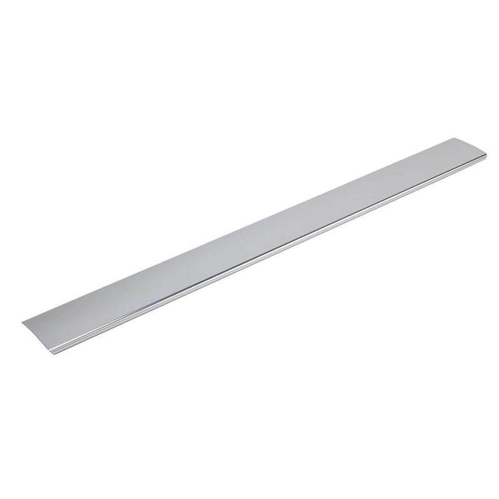 KOHLER 55-3/4 in. Groove Shower Drain Cover in Bright Silver