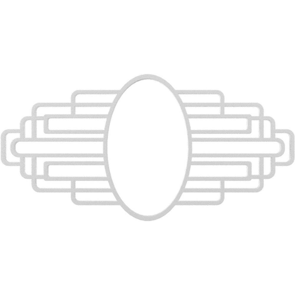 32 in. W x 16 in. H x 15-1/8 in. H x 8-3/4 in. W x 1/2 in. P Elizabeth PVC Contemporary Ceiling Medallion price history on PriceWatchPro