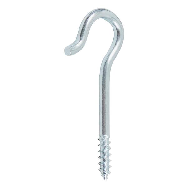 3/8 in x 5 in. Zinc-Plated Lag Thread Screw Hook