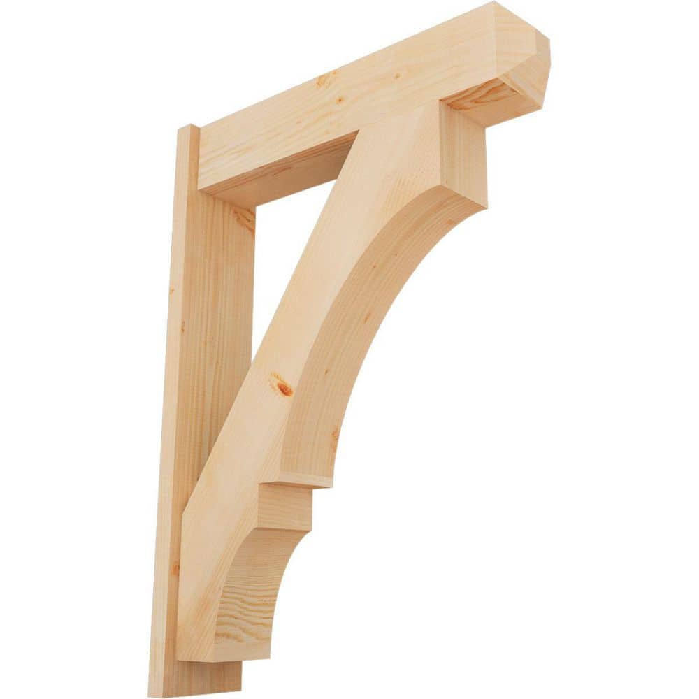 8 in. x 44 in. x 32 in. Douglas Fir Balboa Craftsman Smooth Outlooker price history on PriceWatchPro