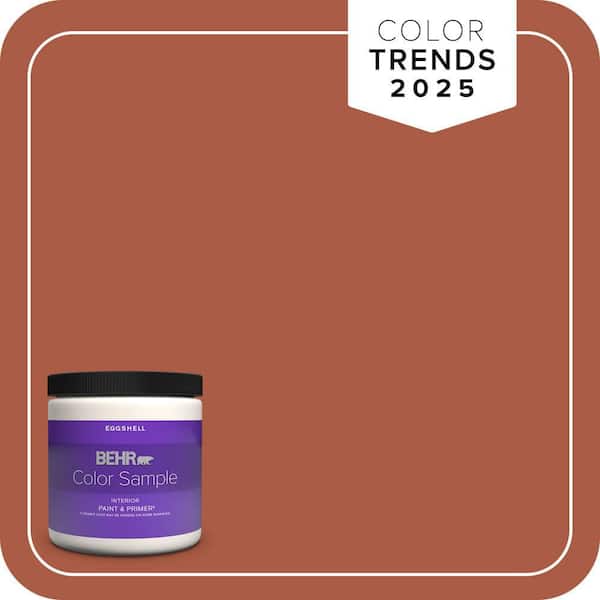 BEHR PREMIUM PLUS 8 oz. #M190-7 Colorful Leaves Eggshell Enamel Interior Paint & Primer Color Sample