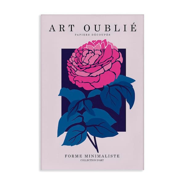 Stupell Industries Peony Gallery Poster by Incado Unframed Nature Graphic Art Print 24 in. x 16 in.