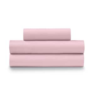 Super Soft Triple Brushed Mircrofiber 4-Piece Rose King Sheet Set