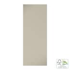 30 in. x 80 in. x 1-3/8 in. Contemporary Flat White Primed Core Flush Wood Interior Slab Door