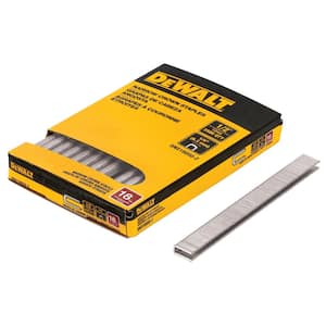 Powernail 5400 Series 3/16 in. Crown, 9/16 in. Leg, 20-ga Fine Wire Glue Collated Staples for Carpet & Upholstery, Case of 100,000