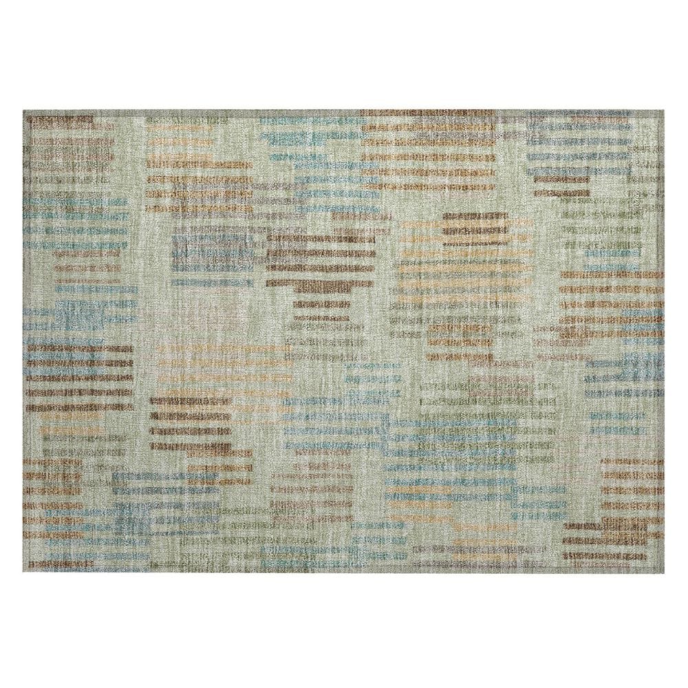 Chantille Machine Washable Indoor/Outdoor Abstract ACN2598 Celery 2 ft. x 3 ft. Accent Rug price history on PriceWatchPro