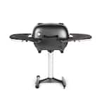 PK360 Portable Cast Aluminum Charcoal Grill and Smoker in Graphite/Black