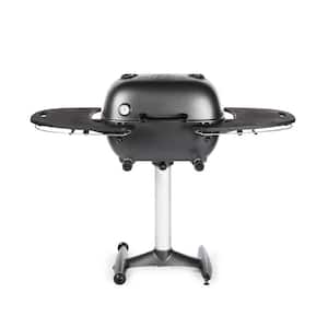 PK360 Portable Cast Aluminum Charcoal Grill and Smoker in Graphite/Black