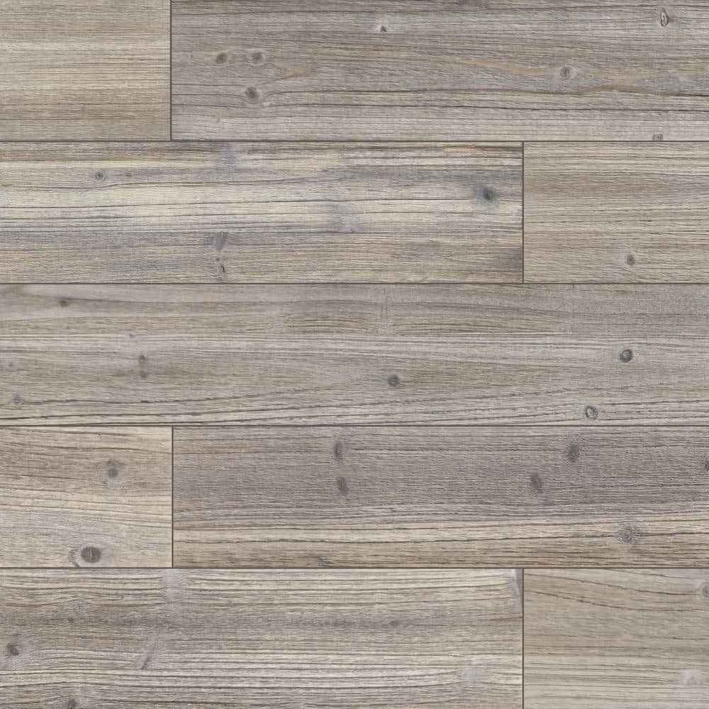sunwings 1/3 in. x 4.75 in. x 47.25 in. Gray and Blue Solid Barn Wood