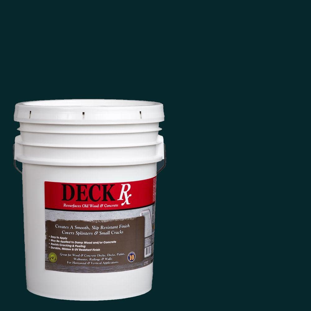 Deck Rx 5 gal. Forest Green Wood and Concrete Exterior Resurfacer