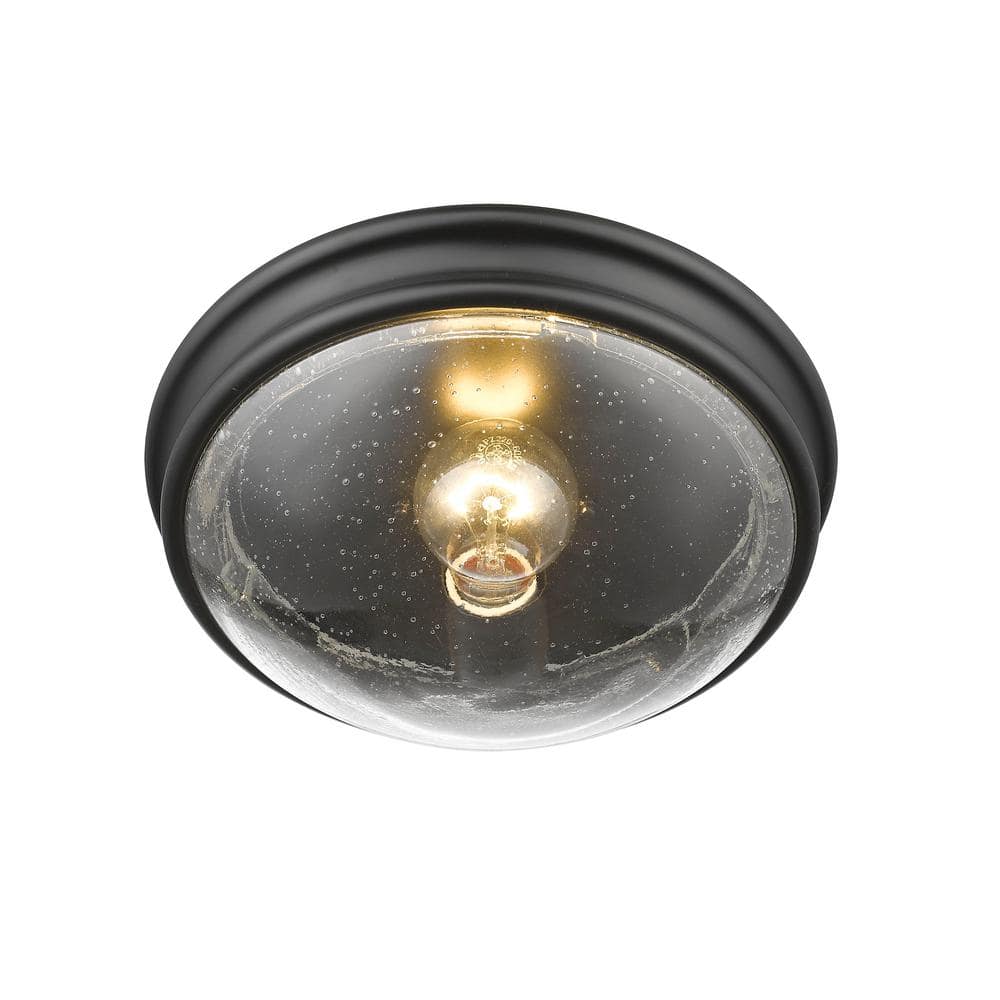 Millennium Lighting 1-Light 12 in. Matte Black Flushmount 5226-MB - The ...