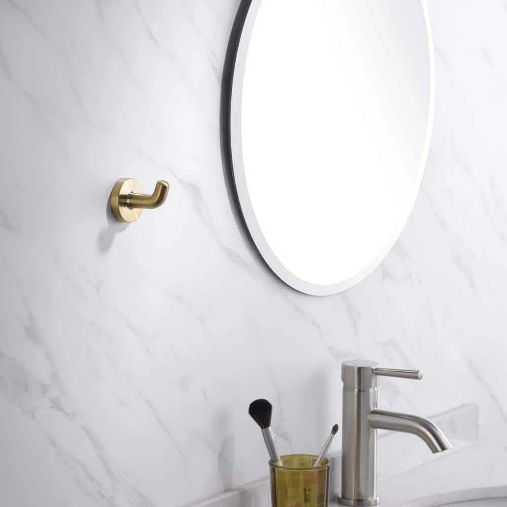 Brushed Gold 4-Piece Modern Bathroom Hardware Set