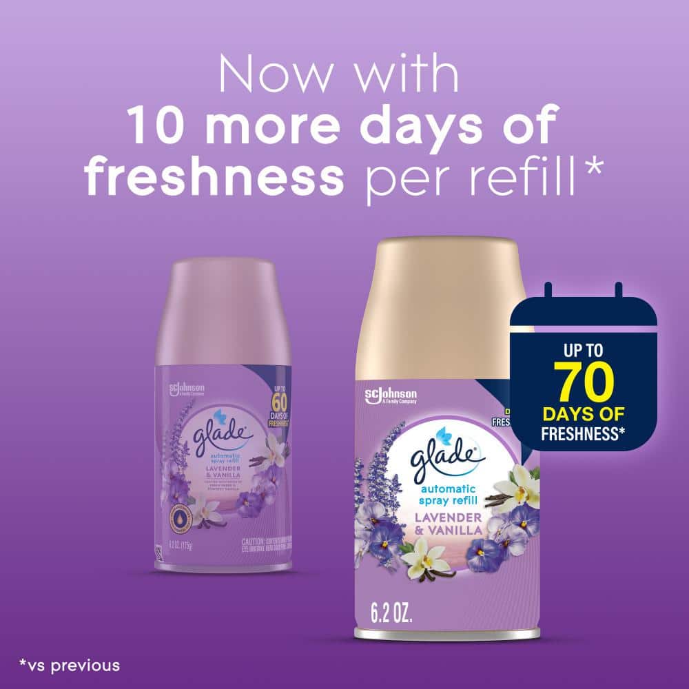 Soothing Lavender & Vanilla Automatic Air Freshener Refill - 12.4oz
