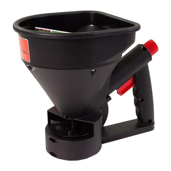 Ice Bully Handheld Spreader for Salt, Fertilizer, Feed, Seed and Sand  Multi-Use Scoop Shaker to Easily Spread Snow and Ice Melt on Sidewalks