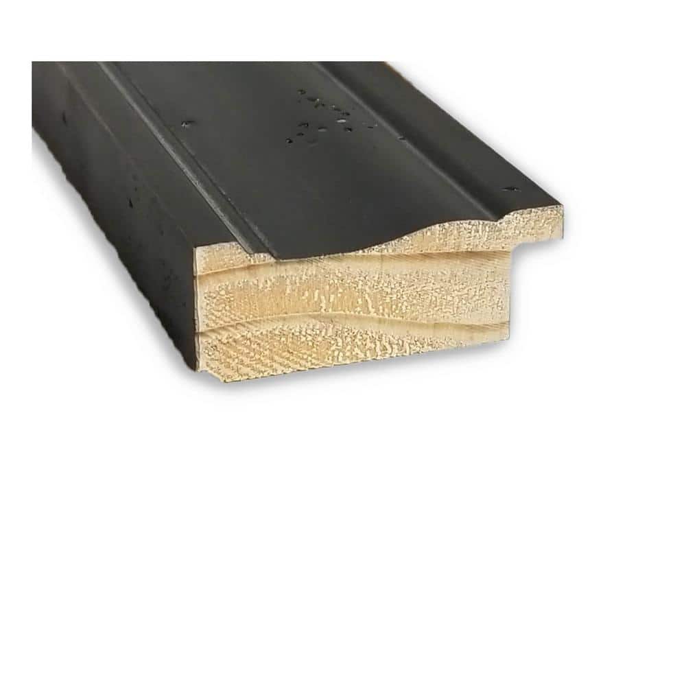 Rustic Black Pine Rectangular Beveled Bathroom Vanity Mirror