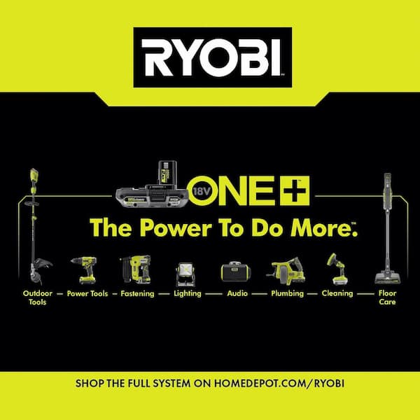 Ryobi 18-Volt One+ Cordless 4-1/2 in. Brushless Cut-Off Tool/Angle Grinder (Tool Only) P423