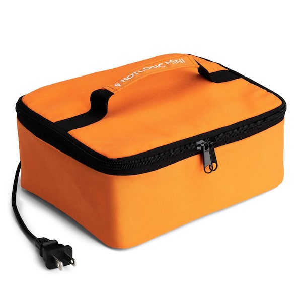Unbranded 45-Watts Orange Portable Oven Food Warming Tote