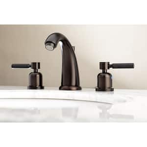 Kaiser 8 in. Widespread 2-Handle Mid-Arc Bathroom Faucet in Oil Rubbed Bronze
