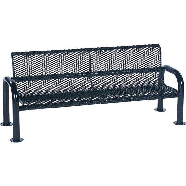 Tradewinds Harmony 6 ft. Blue Commercial Bench