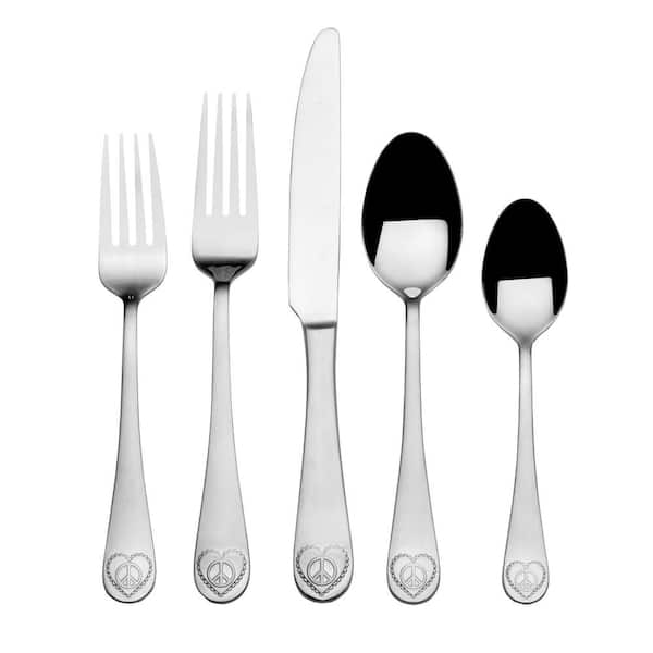 Towle Living Peace 20-pc Flatware Set, Service for 4, Stainless Steel