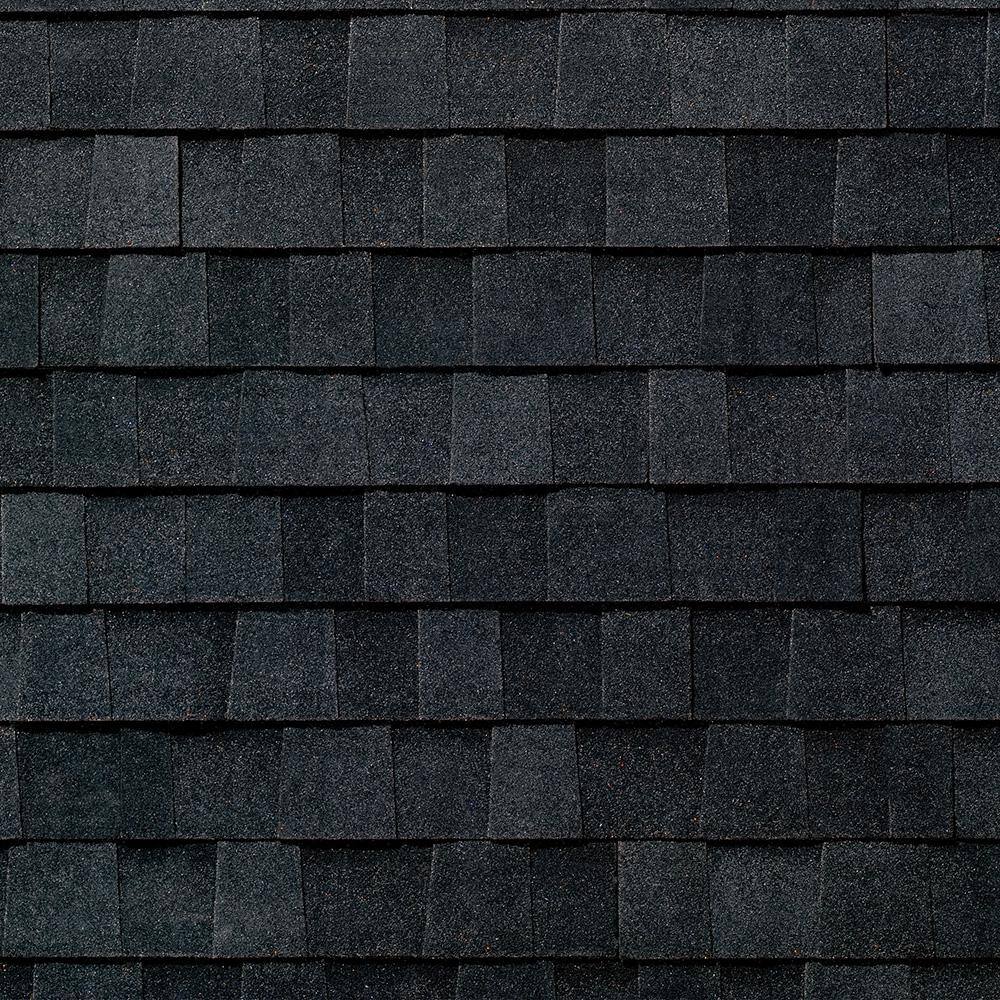 Tamko Heritage Rustic Black Architectural Shingles (Average 32.8 sq. ft. Per Bundle) 31002934