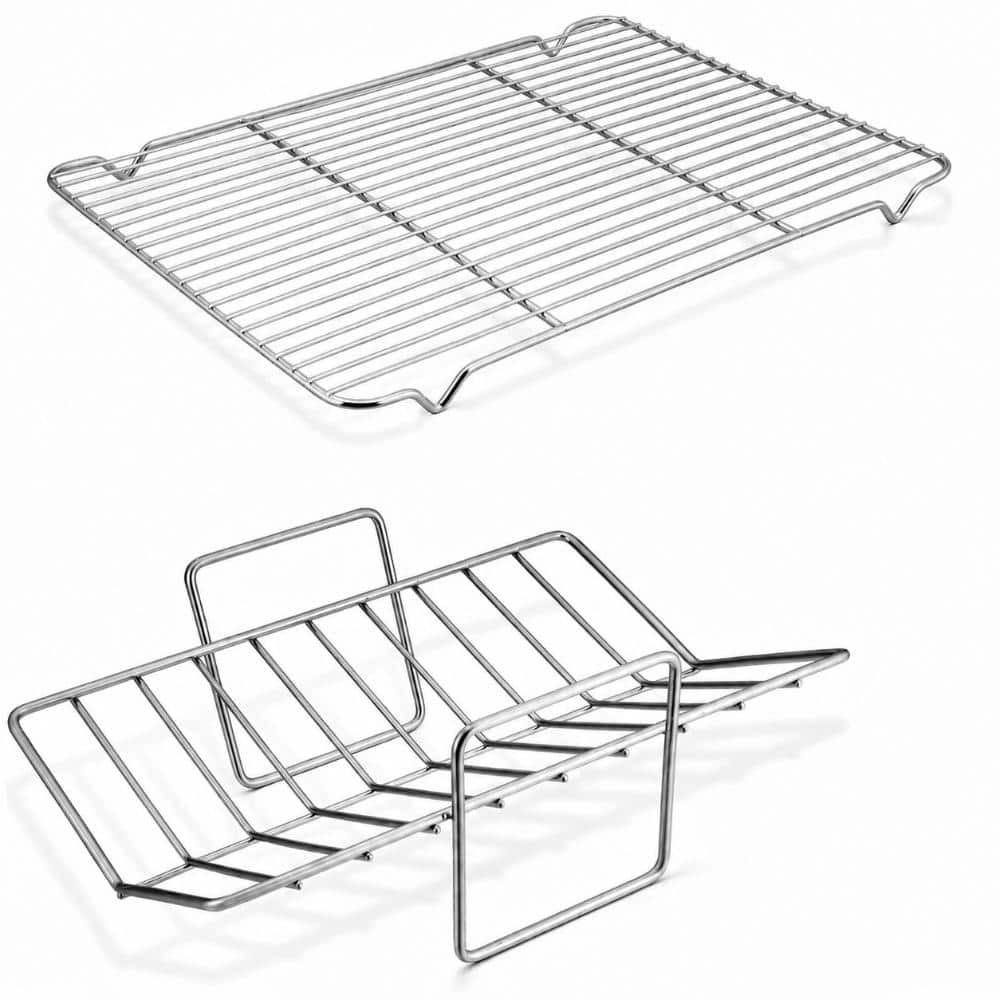 Braaing Racks Stainless Steel Baking and Roasting Rack Set, 3 Rack Types, Oven and ...
