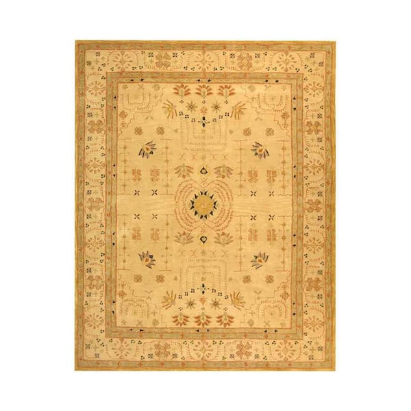 Anatolia 11 ft. x 15 ft. Sand Ornate Border Area Rug