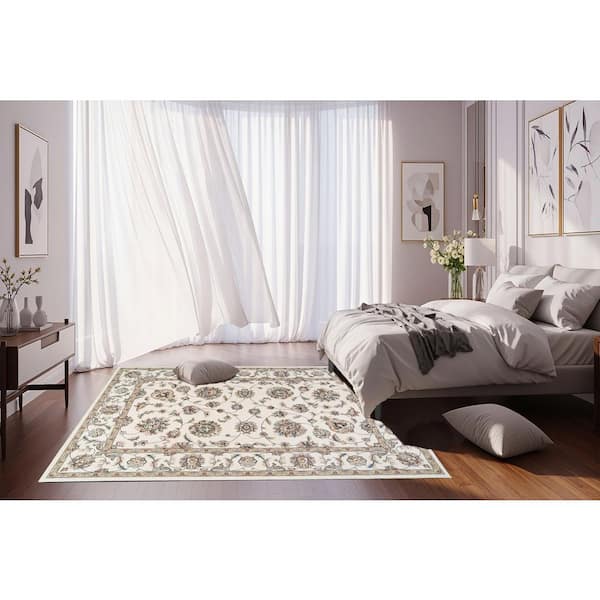Judith Ivory 5 ft. x 8 ft. Indoor Area Rug