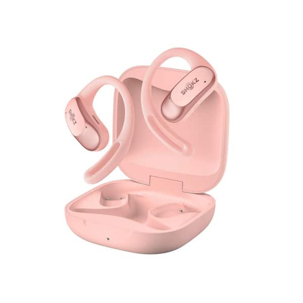 Shokz (ショックス) OpenFit Air ピンク SHOKZ OpenFit Air True Wireless Bluetooth Earbuds Pink T511-ST-PK