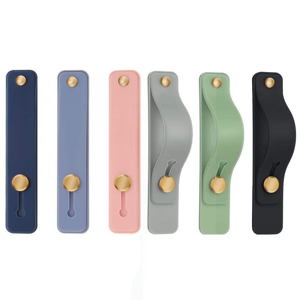 Phone Grip Holder Telescopic Finger Strap Universal Finger Kickstand for Most Smartphones 6-Pieces price history on PriceWatchPro