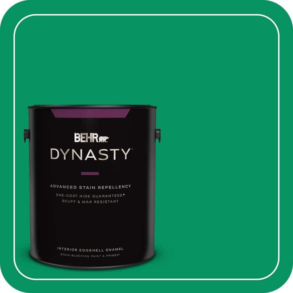 1 gal. #470B-6 Emerald Lake Eggshell Enamel Interior Stain-Blocking Paint & Primer price history on PriceWatchPro