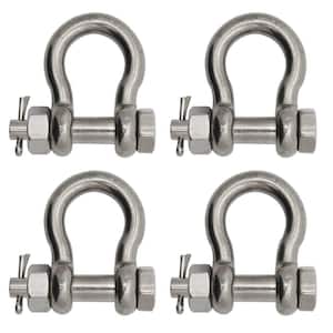 Extreme Max BoatTector Stainless Steel Anchor Shackle - 5/8", 2-Pack