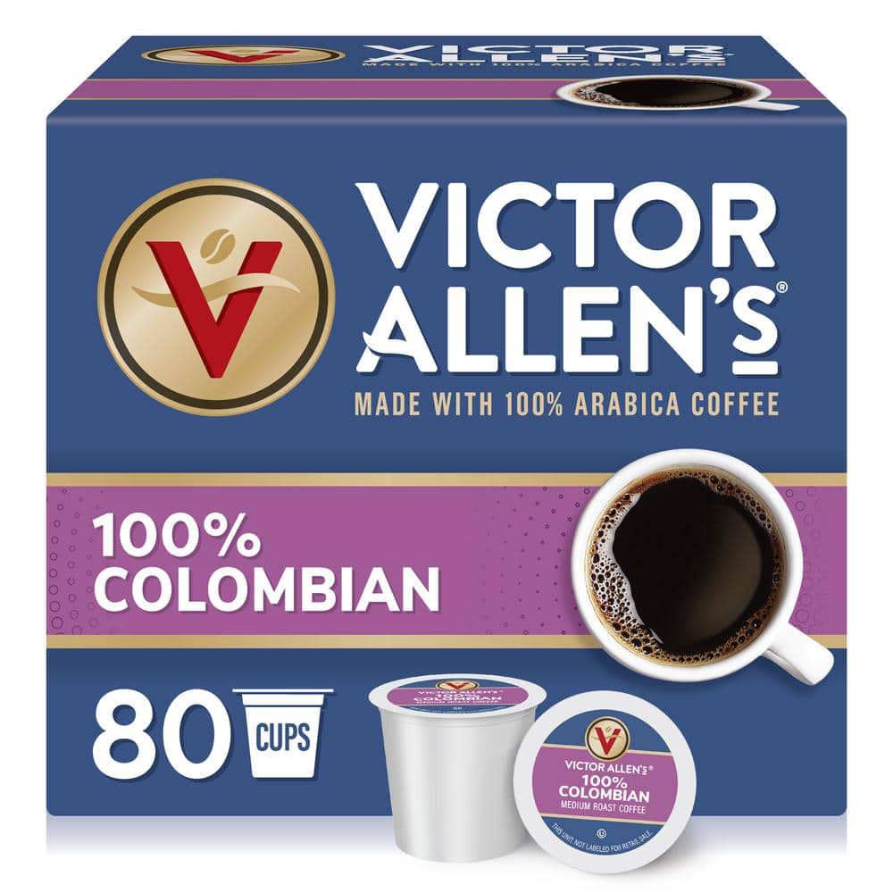 Victor Allen's 100% Colombian Coffee Medium Roast Single Serve