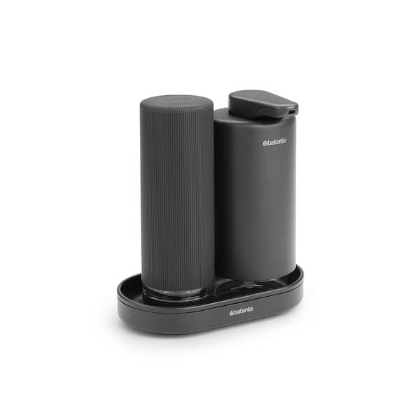 Brabantia SinkStyle 2-Piece (Made of Steel/Glass/Silicone) Soap
