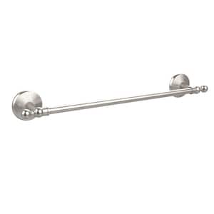 Monte Carlo Collection 30 in. Wall Mounted Towel Bar in Satin Nickel