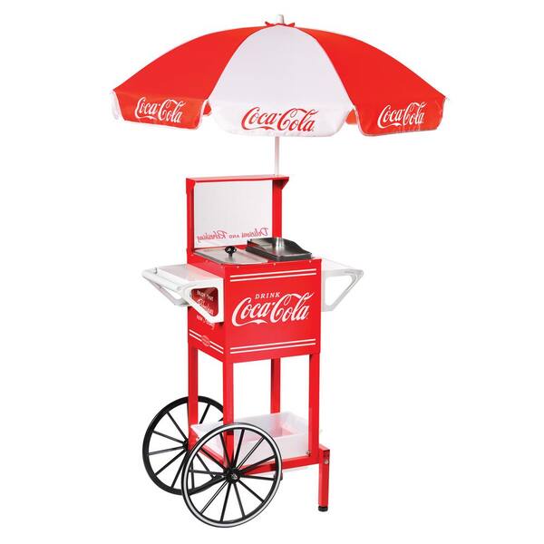 Nostalgia Coca-Cola Hot Dog Party Cart