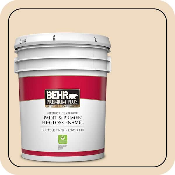 BEHR PREMIUM PLUS 5 gal. #BXC-74 Phoenix Villa Hi-Gloss Enamel Interior/Exterior Paint & Primer