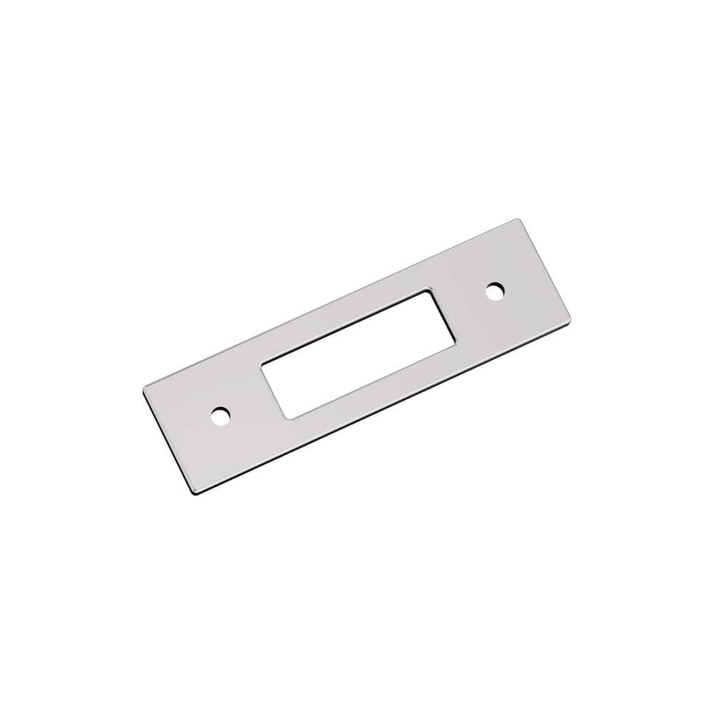 Medora 3 in. Center-to-Center Rectangle Polished Chrome Pull Cabinet Backplate price history on PriceWatchPro