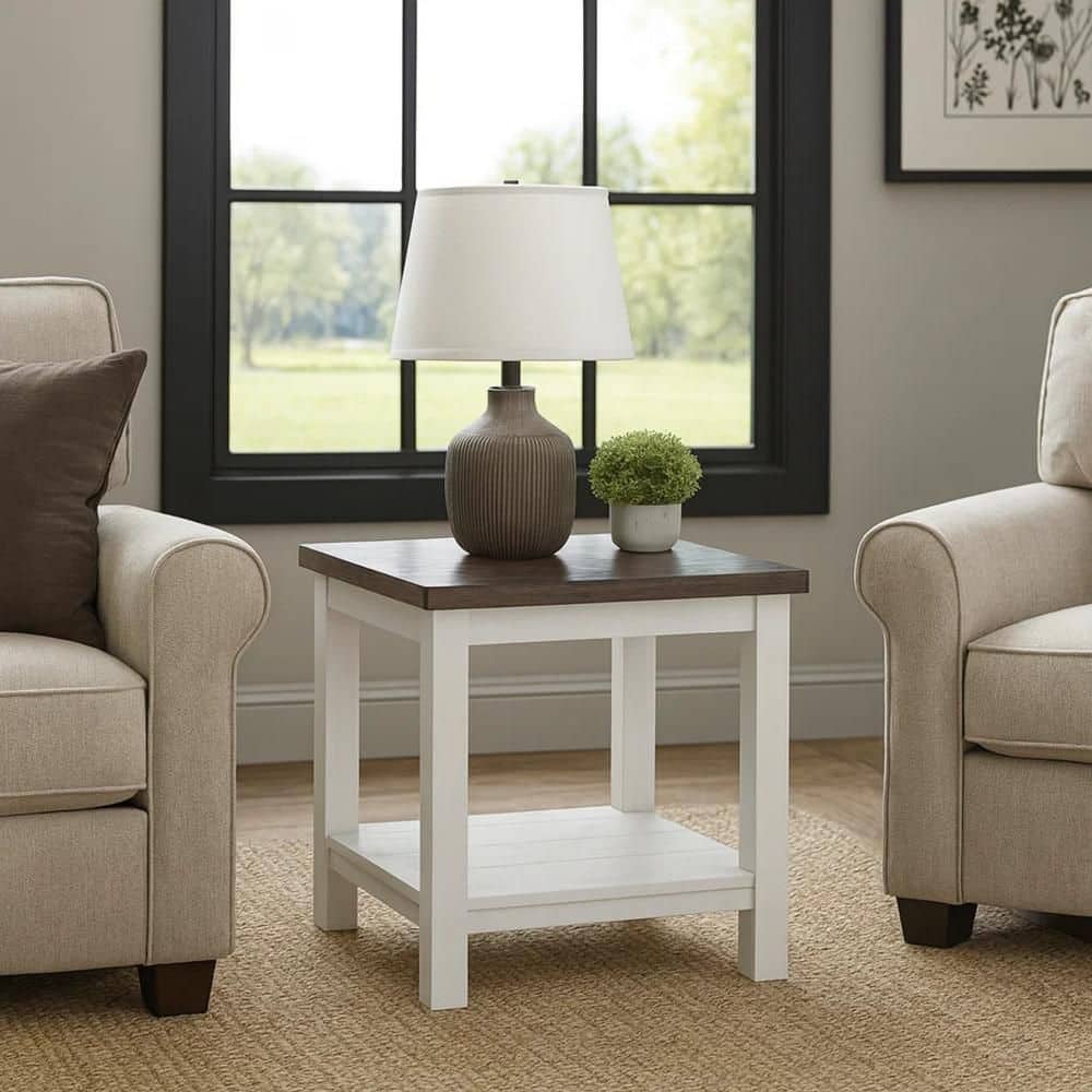 white-and-brown-benjara-end-
