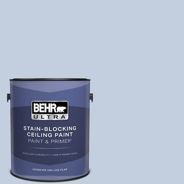 1 gal. #PPU15-17 Monet Ceiling Flat Interior Paint & Primer