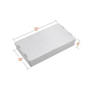 Under Bed Storage Box 3-Pack (32 in. L x 18 in. W x 6 in. D)