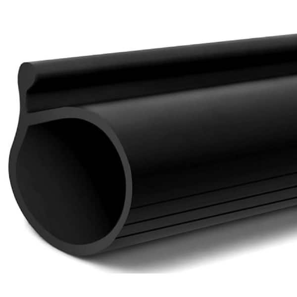 20 ft. Weatherproof Rubber Garage Door Bottom Seal Threshold Strip