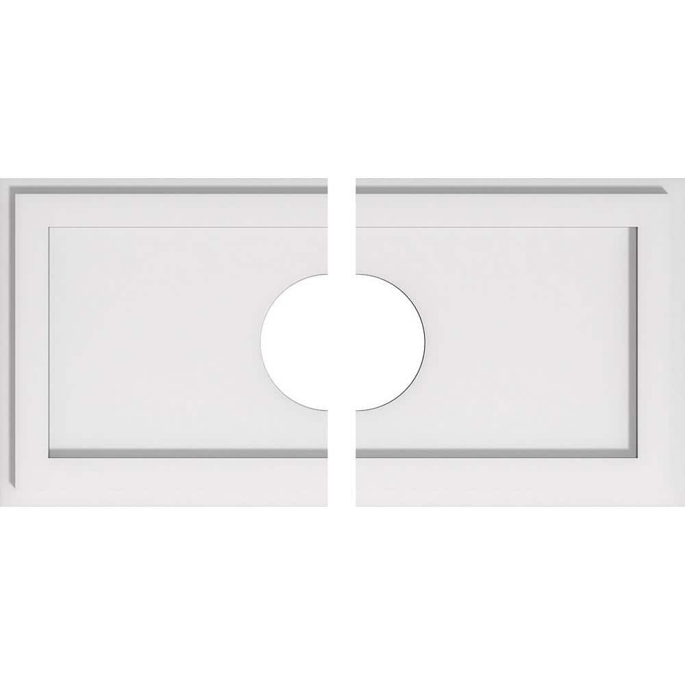 1 in. x 24 in. x 12 in. PVC Medallion Moulding price history on PriceWatchPro