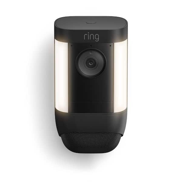 Ring Spotlight Cam Pro, Battery - Smart Security Video Camera with LED  Lights, Dual Band Wifi, 3D Motion Detection, Black B09DRHPRT6 - The Home  Depot
