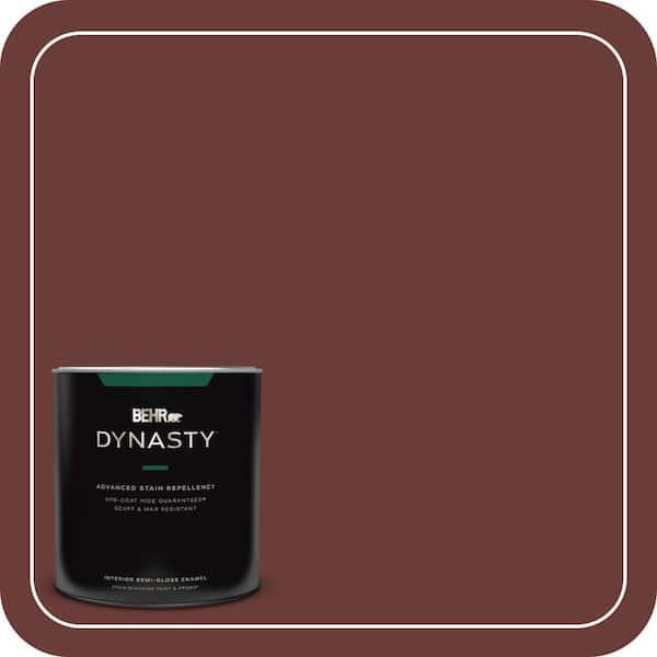 BEHR DYNASTY 1 qt. #BXC-69 Cimarron Semi-Gloss Enamel Interior Stain-Blocking Paint and Primer