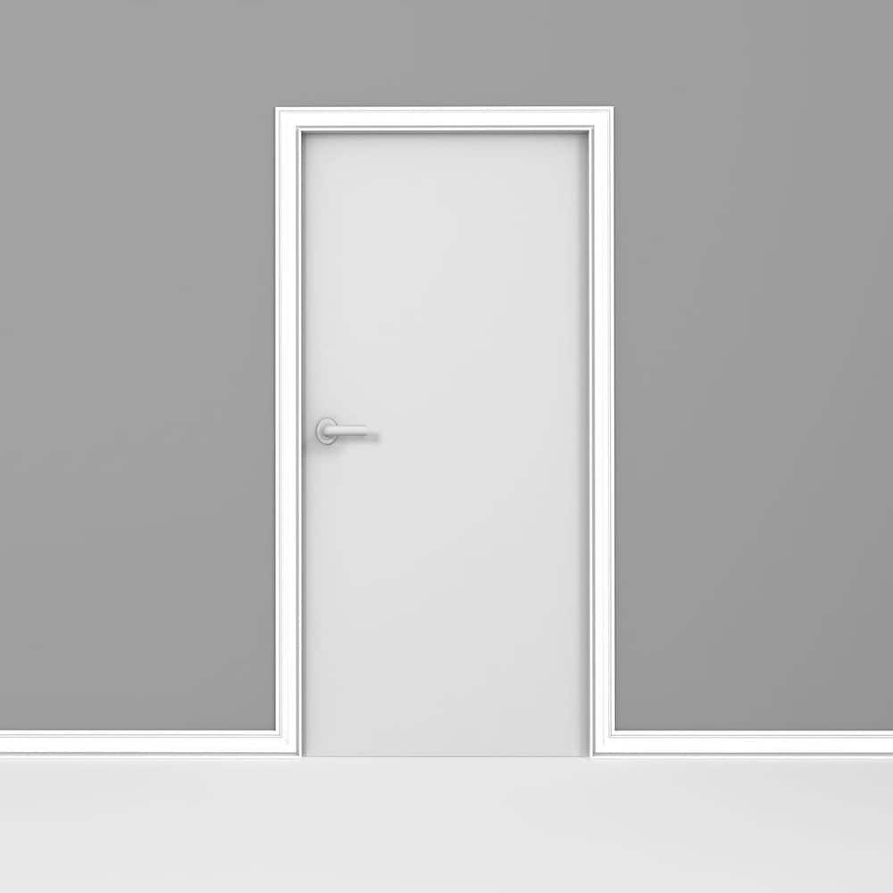 Primed White Moisture Resistant Polystyrene Crown Moulding