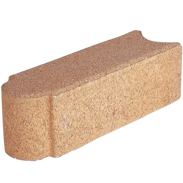 Pavestone Edgestone 12 in. x 3.5 in. x 3.5 in. Terracotta Concrete Edger